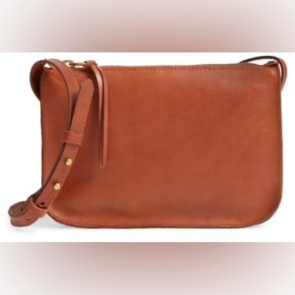 Madewell Simple Leather Crossbody Bag